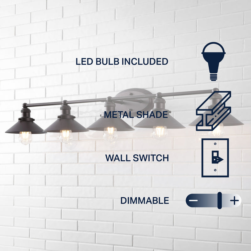 July Metal Shade Sconce