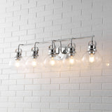 Shirley Metal/ Bubbled Glass Vanity Light