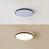 Astrid 21.25" Modern Minimalist Iron Circle Integrated LED Flush Mount - JONATHAN Y