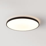 Astrid 21.25" Modern Minimalist Iron Circle Integrated LED Flush Mount - JONATHAN Y
