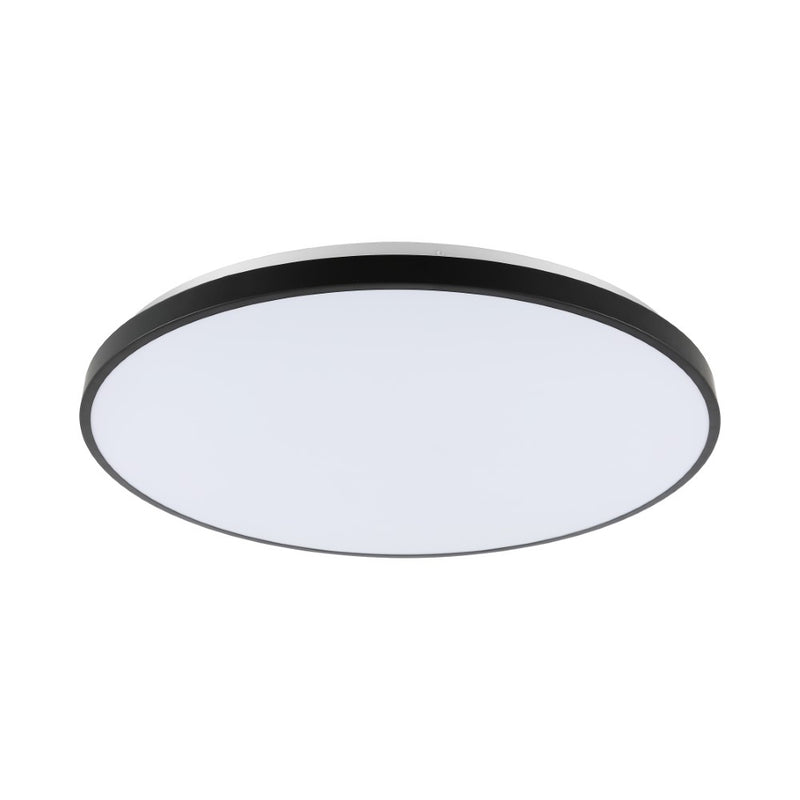 Astrid 21.25" Modern Minimalist Iron Circle Integrated LED Flush Mount - JONATHAN Y