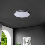 Astrid 21.25" Modern Minimalist Iron Circle Integrated LED Flush Mount - JONATHAN Y