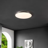 Astrid 21.25" Modern Minimalist Iron Circle Integrated LED Flush Mount - JONATHAN Y