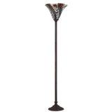 Williams Tiffany Style 71" Torchiere LED Floor Lamp - JONATHAN Y