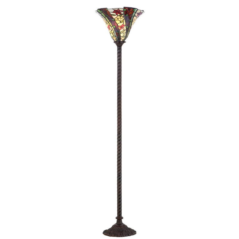 Williams Tiffany Style 71" Torchiere LED Floor Lamp - JONATHAN Y