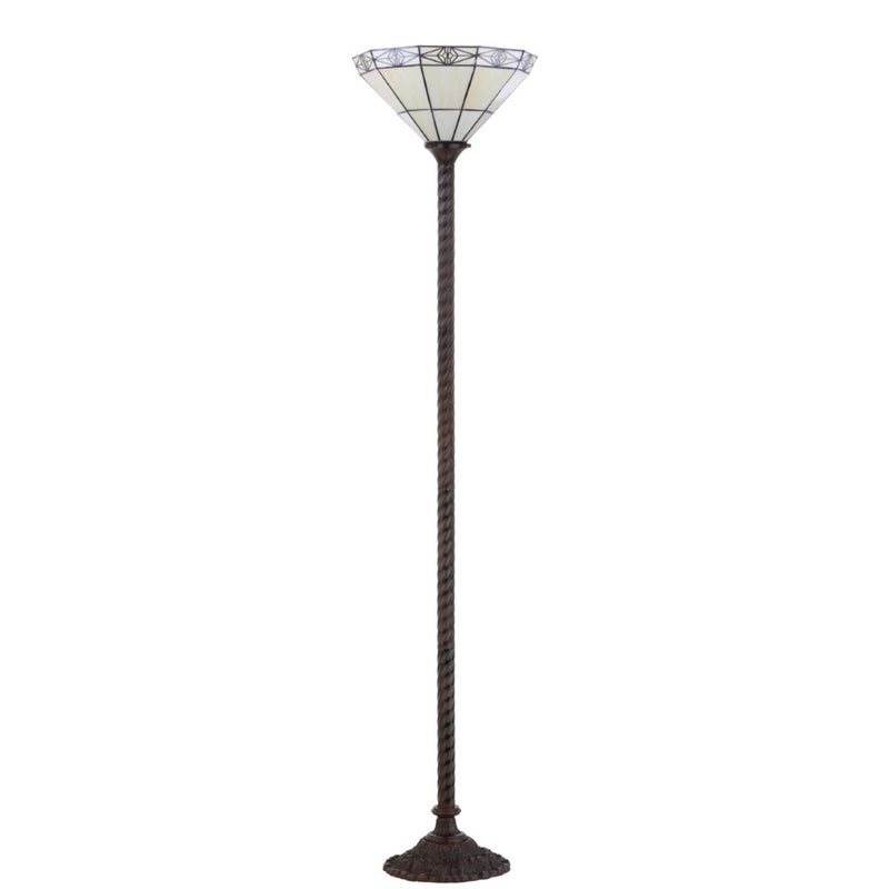 Moore Tiffany Style 68.57" Torchiere LED Floor Lamp - JONATHAN Y