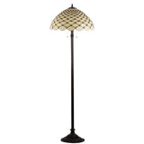 Lee Tiffany Style 62" LED Floor Lamp - JONATHAN Y