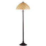 Lee Tiffany Style 62" LED Floor Lamp - JONATHAN Y