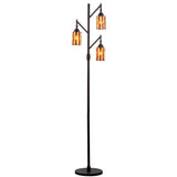 Clark Tiffany-Style 71" Multi-Light LED Floor Lamp - JONATHAN Y