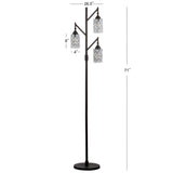 Lewis Tiffany-Style 71" Multi-Light LED Floor Lamp