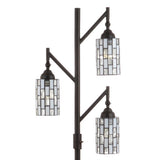Lewis Tiffany-Style 71" Multi-Light LED Floor Lamp