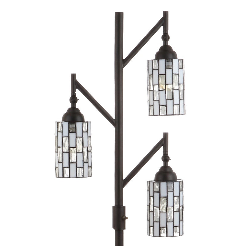 Lewis Tiffany-Style 71" Multi-Light LED Floor Lamp