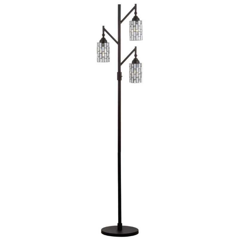 Lewis Tiffany-Style 71" Multi-Light LED Floor Lamp