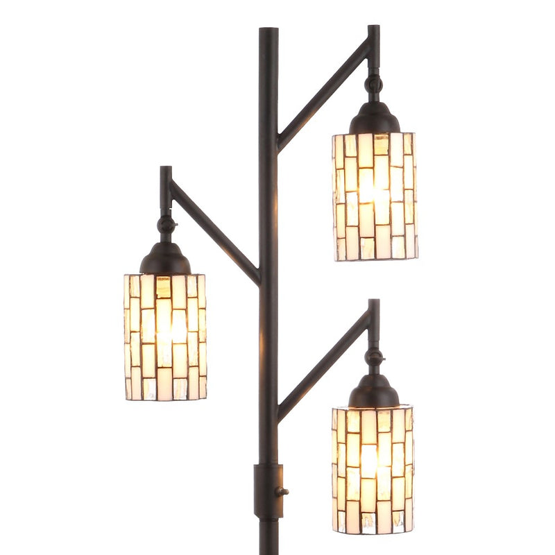 Lewis Tiffany-Style 71" Multi-Light LED Floor Lamp