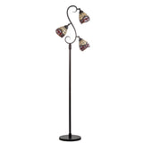 Walker Tiffany-Style 70.5" Multi-Light LED Floor Lamp - JONATHAN Y