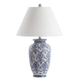 Juliana 26.25" Chinoiserie Ceramic LED Table Lamp - JONATHAN Y