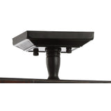Julian 15.7" Tiffany Style Glass/Metal LED Semi - JONATHAN Y