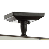 Juliana 15.7" Tiffany Style Glass/Metal LED Semi - JONATHAN Y
