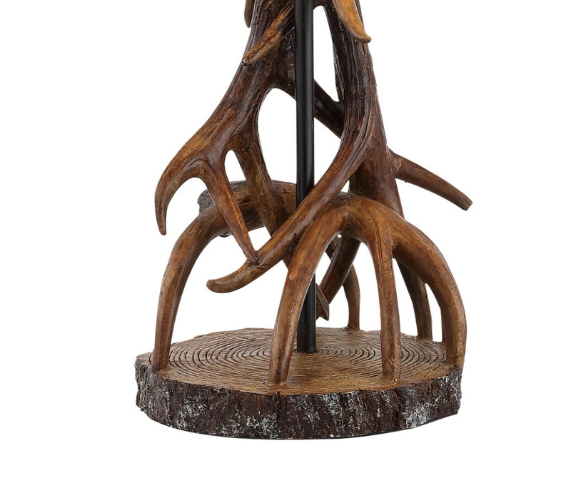 Cabell 26"  Farmhouse Rustic Iron LED Table Lamp - JONATHAN Y
