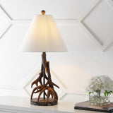 Cabell 26"  Farmhouse Rustic Iron LED Table Lamp - JONATHAN Y