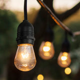 Indoor/Outdoor 48 ft. Rustic Industrial LED S14 Edison Bulb String Lights - JONATHAN Y