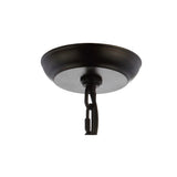 Nova 21.5" Acrylic Beaded LED Chandelier - JONATHAN Y