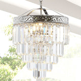 Wyatt 12" Crystal LED Chandelier - JONATHAN Y