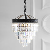Wyatt 12" Crystal LED Chandelier - JONATHAN Y