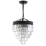 Wyatt 12" Crystal LED Chandelier - JONATHAN Y