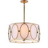 Violetta 19" Metal LED Pendant - JONATHAN Y