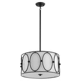 Violetta 19" Metal LED Pendant - JONATHAN Y