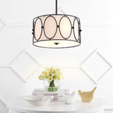 Violetta 19" Metal LED Pendant - JONATHAN Y