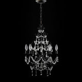 Maura 17" Crystal/Metal LED Chandelier - JONATHAN Y