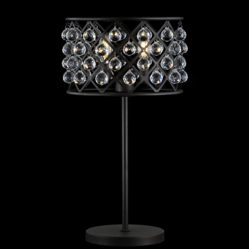 Gabrielle 22.5" Metal/Crystal LED Table Lamp - JONATHAN Y