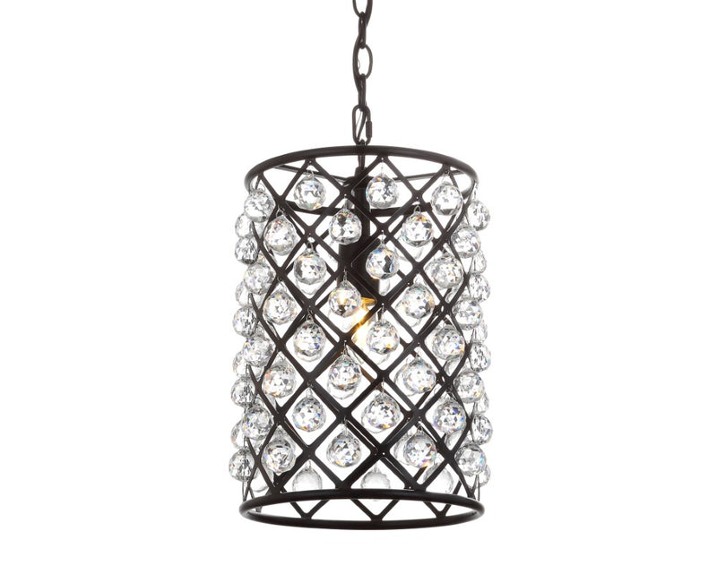 Gabrielle Crystal/Metal LED Pendant