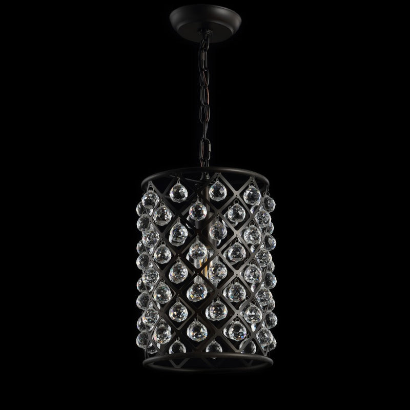 Gabrielle Crystal/Metal LED Pendant