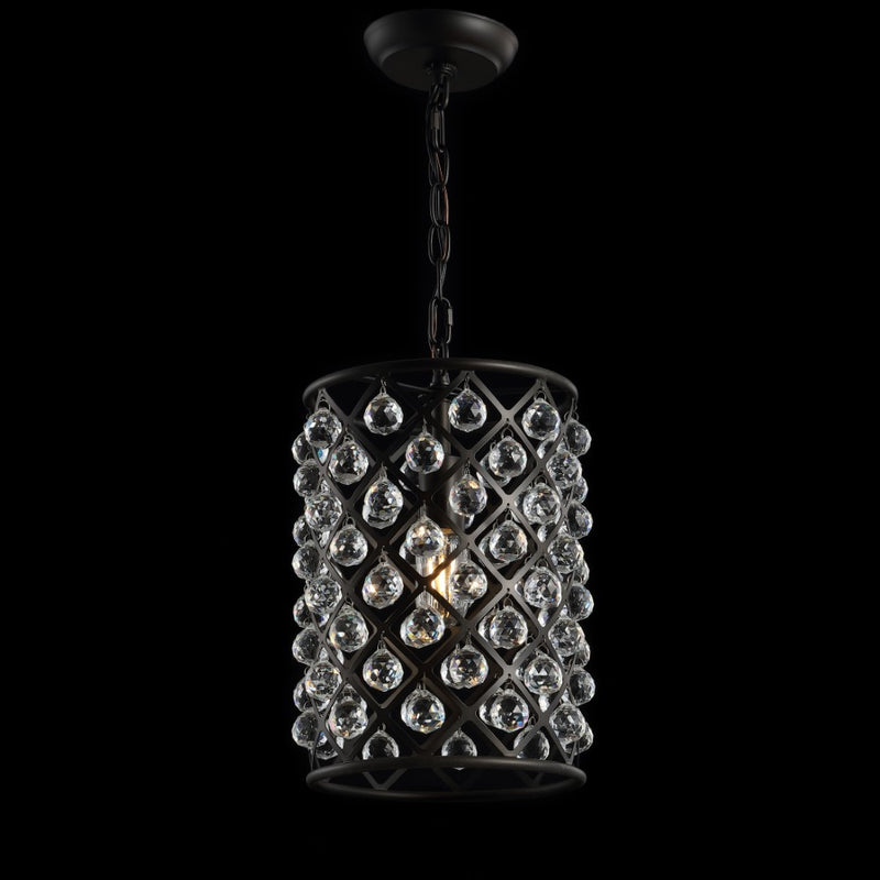 Gabrielle Crystal/Metal LED Pendant