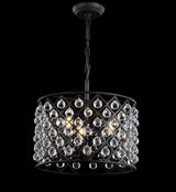Gabrielle Crystal/Metal LED Pendant - JONATHAN Y