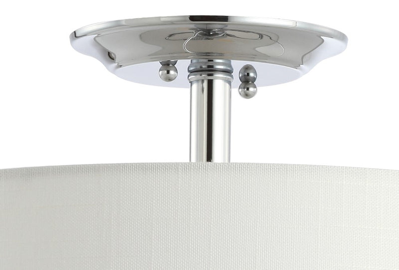 Marc 15" Metal LED Semi-Flush Mount - JONATHAN Y