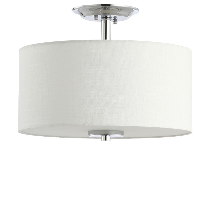 Marc 15" Metal LED Semi-Flush Mount - JONATHAN Y