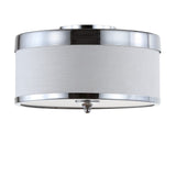 David 15" Metal LED Flush Mount - JONATHAN Y