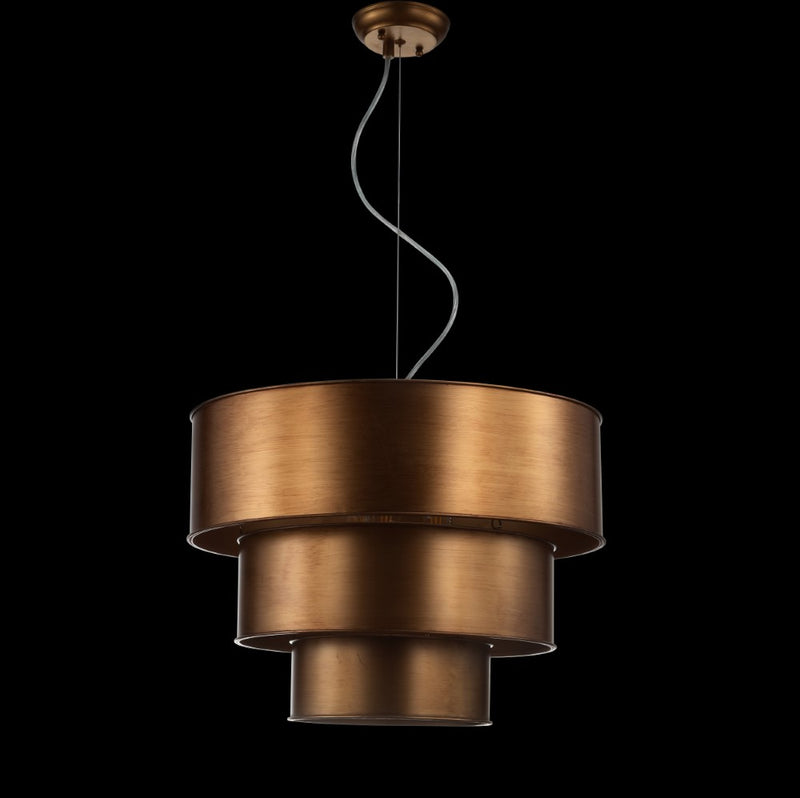 Lynn 21" Tier Metal LED Pendant - JONATHAN Y