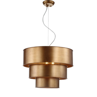 Lynn 21" Tier Metal LED Pendant - JONATHAN Y