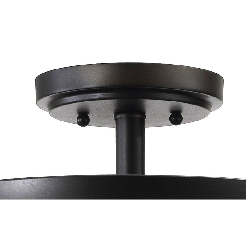 Sylvain 15.5" Metal LED Semi Flush Mount - JONATHAN Y