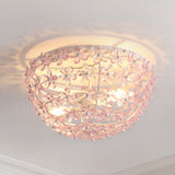Isabelle 15.5" Metal/Acrylic LED Flush Mount