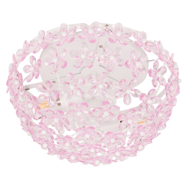 Isabelle 15.5" Metal/Acrylic LED Flush Mount