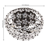 Isabelle 15.5" Metal/Acrylic LED Flush Mount