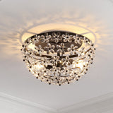 Isabelle 15.5" Metal/Acrylic LED Flush Mount