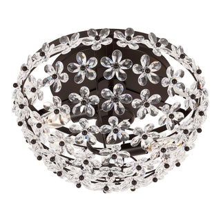 Isabelle 15.5" Metal/Acrylic LED Flush Mount