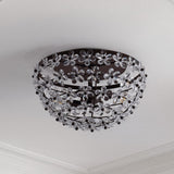 Isabelle 15.5" Metal/Acrylic LED Flush Mount